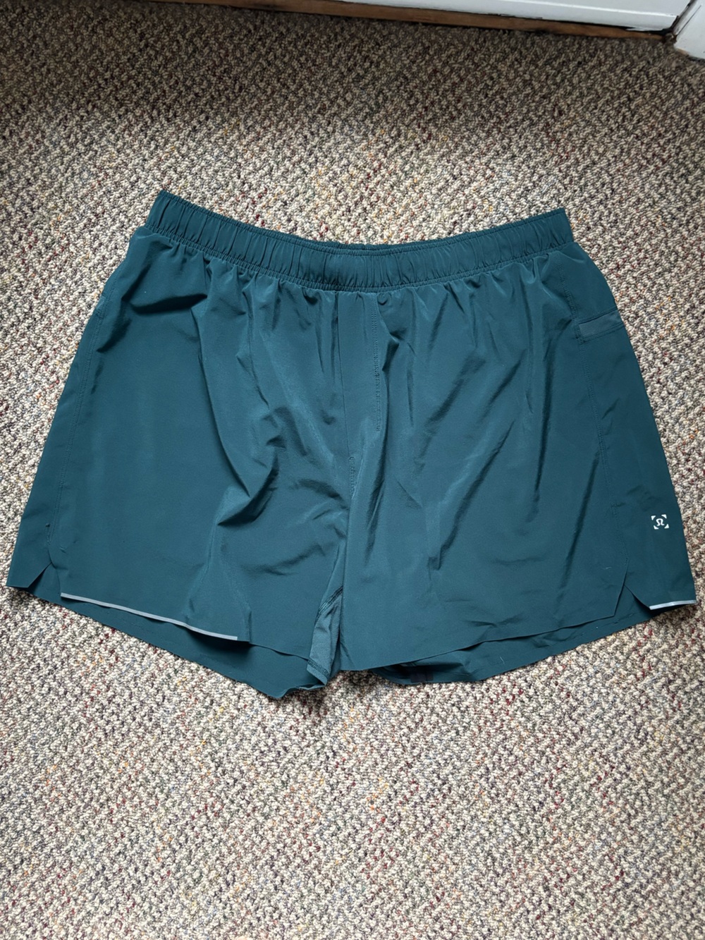 Lululemon Teal Athletic Running Shorts
